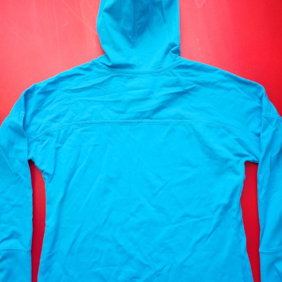 Puma lightweight athletic wear hoodie light blue women's size S - Picture 5 of 6